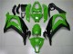 2011-2015 Kawasaki ZX10R Motorcycle Fairing - Green Glossy Black