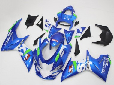 Cheap 2011-2024 Suzuki GSXR 600/750 Motorcycle Fairings - Blue White Green
