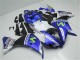 2012-2014 Yamaha YZF R1 Motorcycle Fairings - Blue White Black Green MoviStar Yamalube ENEOS