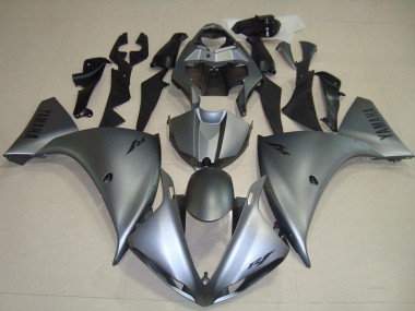 Cheap 2012-2014 Yamaha YZF R1 Motorcycle Fairing - Matte Grey