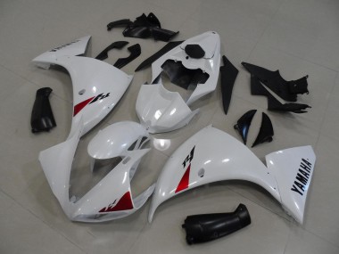 Cheap 2012-2014 Yamaha YZF R1 Motorcycle Fairings - White