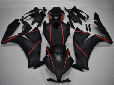 Cheap 2012-2016 Honda CBR1000RR Motorcycle Fairings - Matte Black Red