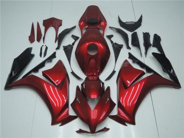 Cheap 2012-2016 Honda CBR1000RR Motorcycle Fairing - Red Black