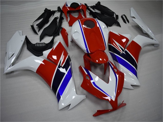 2012-2016 Honda CBR1000RR Bike Fairings - White Red Blue