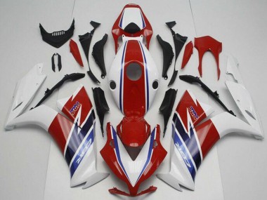 Cheap 2012-2016 Honda CBR1000RR Bike Fairings - White Red Blue