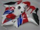 2012-2016 Honda CBR1000RR Motorcycle Fairings - White Red Blue Matte Black