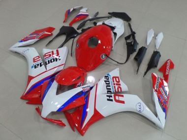 Cheap 2012-2016 Honda CBR1000RR Motorcycle Fairings - White Red Blue Honda Asia