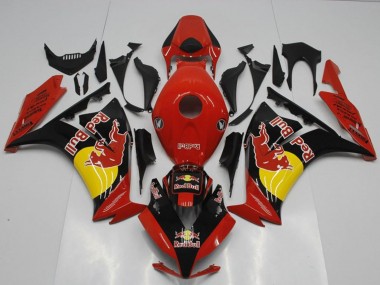 Cheap 2012-2016 Honda CBR1000RR Motorcycle Fairings - Red Black Yellow Red Bull
