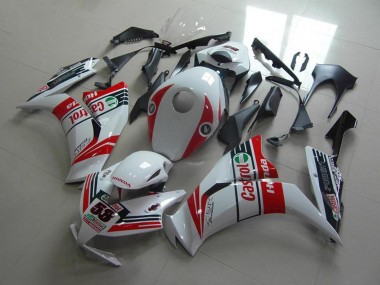 Cheap 2012-2016 Honda CBR1000RR Motorcycle Fairings - White Red Green Castrol