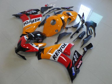Cheap 2012-2016 Honda CBR1000RR Bike Fairings - Orange White Red Glossy Black Repsol