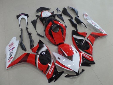 Cheap 2012-2016 Honda CBR1000RR Motorcycle Fairing - White Red Glossy Black