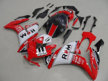 Cheap 2012-2016 Honda CBR1000RR Motorcycle Fairings - White Red Glossy Black Rpm