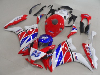 Cheap 2012-2016 Honda CBR1000RR Motorcycle Fairings - White Red Blue HRC 23