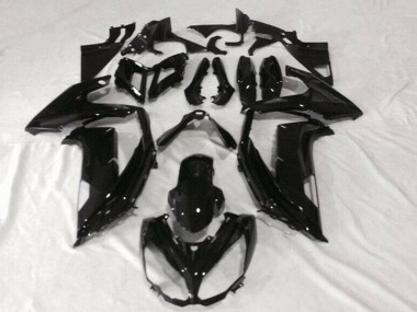 Cheap 2012-2016 Kawasaki EX650 Motorcycle Fairings - Glossy Black