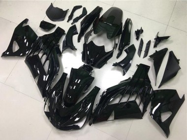 Cheap 2012-2024 Kawasaki ZX14R ZZR1400 Motorcycle Fairings - Glossy Black