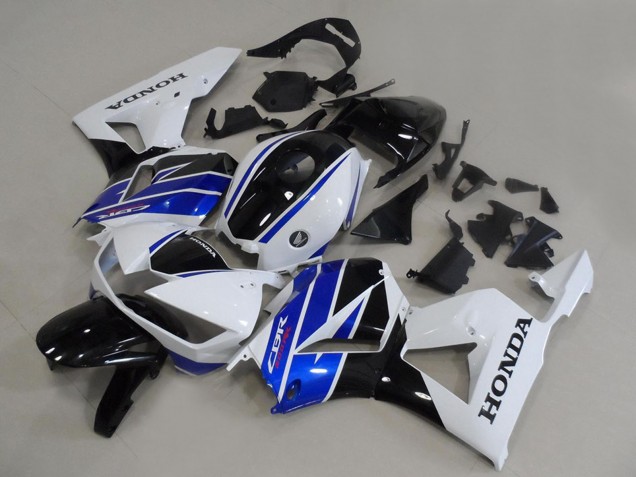 2013-2026 Honda CBR600RR Motorcycle Fairings - White Blue Glossy Black OEM Style