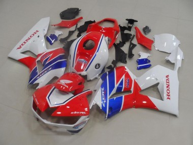 Cheap 2013-2023 Honda CBR600RR Motorcycle Fairings - White Red Blue TT Legends