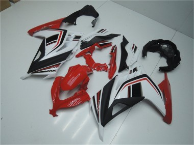 Cheap 2013-2024 Kawasaki Ninja 300 EX300R Motorcycle Fairings - White Red Black