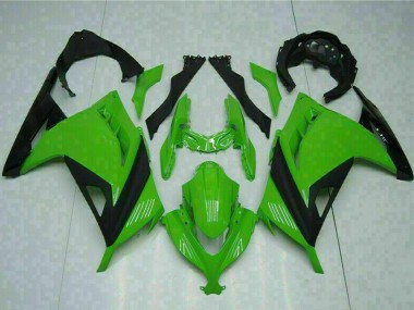 Cheap 2013-2024 Kawasaki Ninja 300 EX300R Motorcycle Fairings - Green Black
