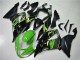 2013-2018 Kawasaki ZX6R Motorcycle Fairings - Green Yellow Glossy Black Matte Black