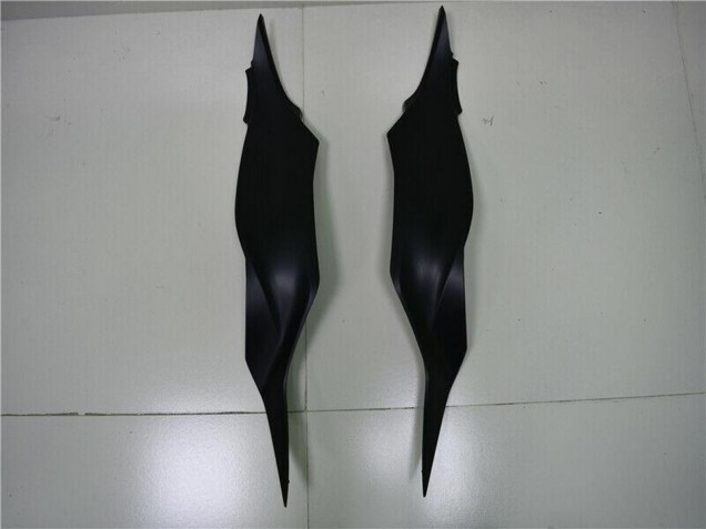 2013-2018 Kawasaki ZX6R Abs Fairings - White Matte Black