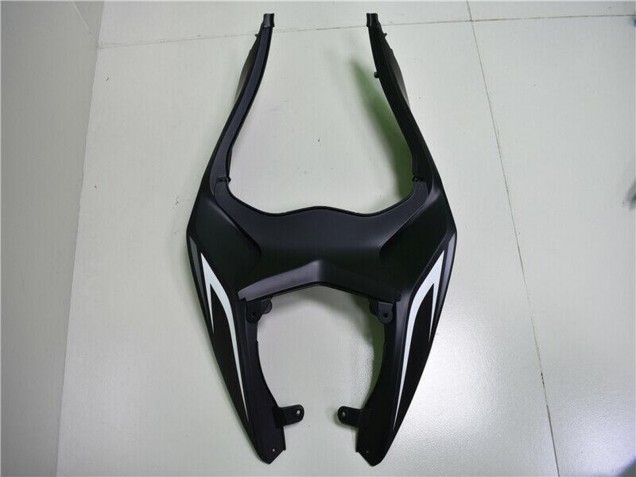 2013-2018 Kawasaki ZX6R Abs Fairings - White Matte Black