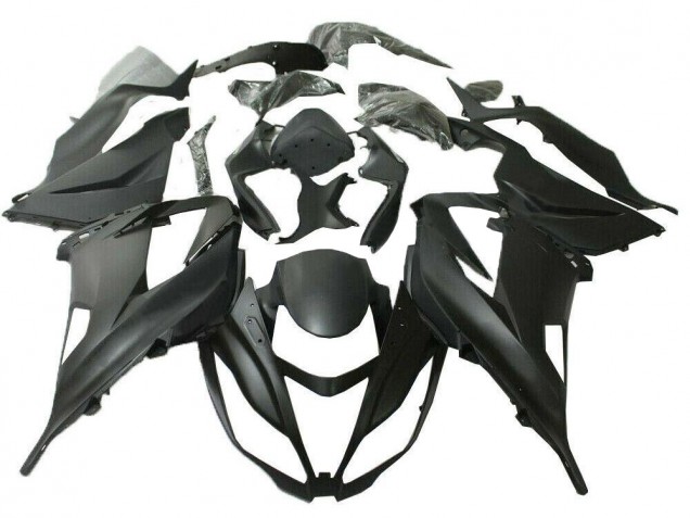 2013-2018 Kawasaki ZX6R Motorcycle Fairing Kits - Matte Black