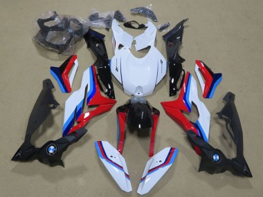 Cheap 2017-2018 BMW S1000R Motorcycle Fairings - White Blue Red Black