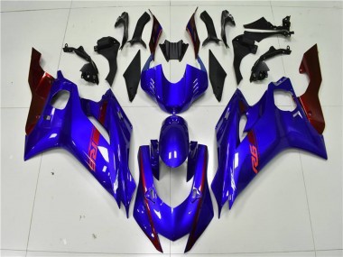 Cheap 2017-2023 Yamaha YZF R6 Motorcycle Fairings - Blue Red