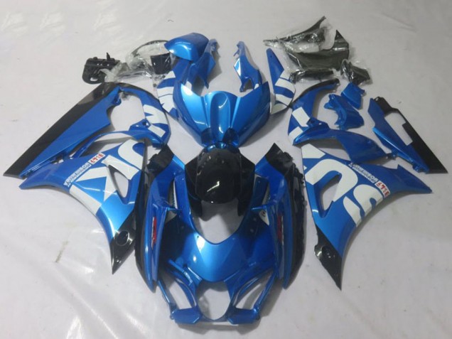 2017-2024 Suzuki GSXR 1000 Motorcycle Fairings - Blue White Black