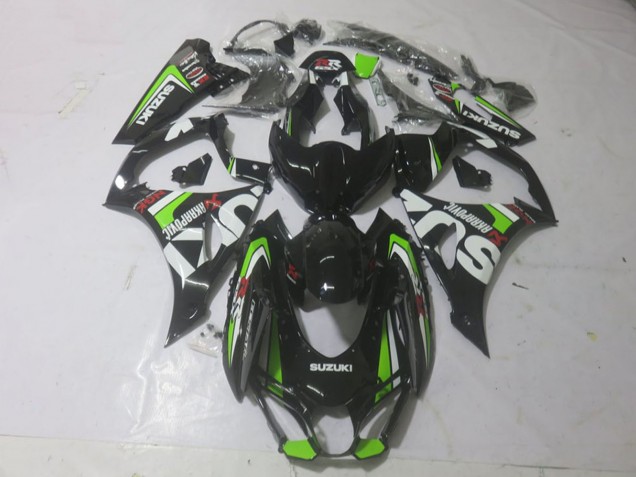 2017-2024 Suzuki GSXR 1000 Motorcycle Fairings - Glossy Black Green White