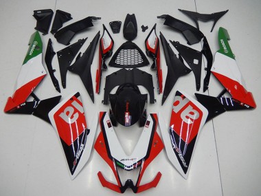 Cheap 2009-2015 Aprilia RSV4 1000 Motorcycle Fairings - Black Red White