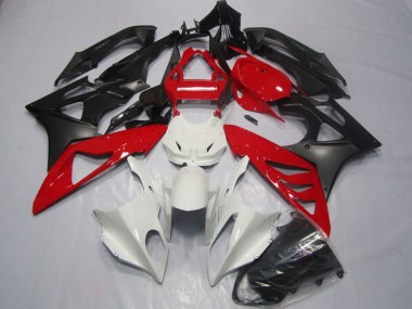 Cheap 2009-2014 BMW S1000RR Abs Fairings - White Red Matte Black
