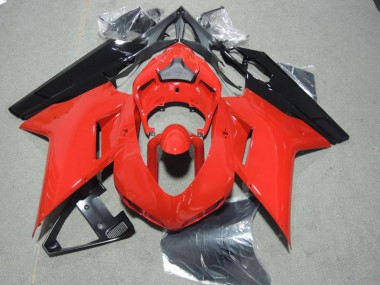 Cheap 2007-2014 Ducati 1098 Motorcycle Fairings - Red Black