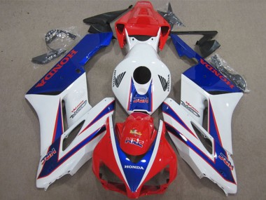 Cheap 2004-2005 Honda CBR1000RR Motorcycle Fairing Kits - White Red Blue HRC