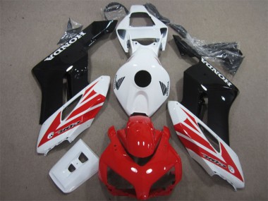 Cheap 2004-2005 Honda CBR1000RR Motorcycle Fairing Kits - White Red Glossy Black