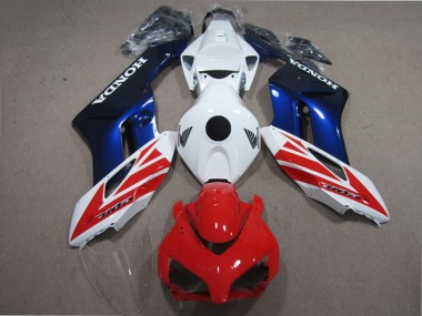 Cheap 2004-2005 Honda CBR1000RR Motorcycle Fairing Kits - White Red Blue