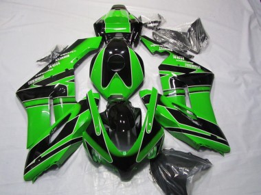 Cheap 2004-2005 Honda CBR1000RR Motorcycle Fairing - Green Glossy Black
