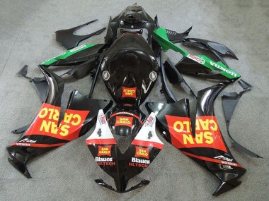 Cheap 2012-2016 Honda CBR1000RR Motorcycle Fairings - Red Green Yellow Glossy Black San Carlo