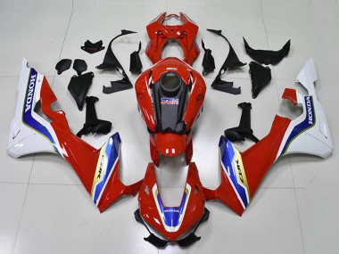 Cheap 2017-2023 Honda CBR1000RR Motorcycle Fairing - White Red Blue HRC