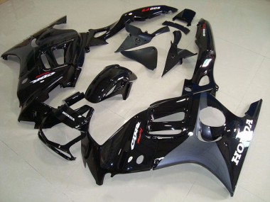 Cheap 1995-1996 Honda CBR600 F3 Motorcycle Fairings - Glossy Black Matte Black