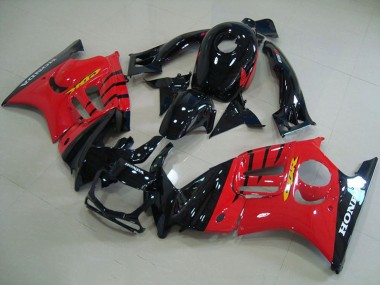 Cheap 1995-1996 Honda CBR600 F3 Motorcycle Fairing Kits - Red Glossy Black