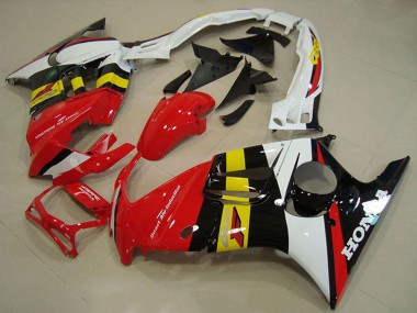 Cheap 1995-1996 Honda CBR600 F3 Motorcycle Fairings - White Red Yellow Glossy Black