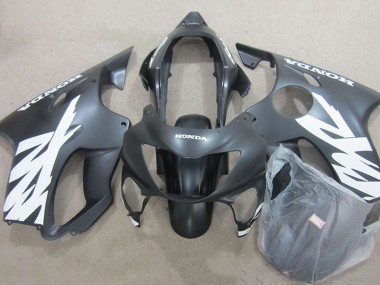 Cheap 1999-2000 Honda CBR600 F4 Motorcycle Fairings - Matte Black Red Decals