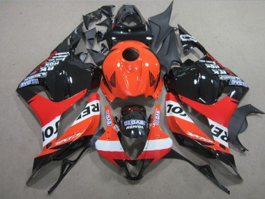 Cheap 2009-2012 Honda CBR600RR Full Motorcycle Fairings - Orange White Red Glossy Black Repsol