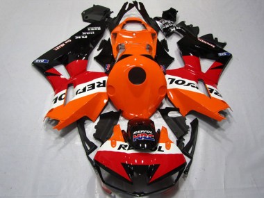 Cheap 2013-2023 Honda CBR600RR Motorcycle Fairings Kits - Orange White Red Glossy Black Repsol