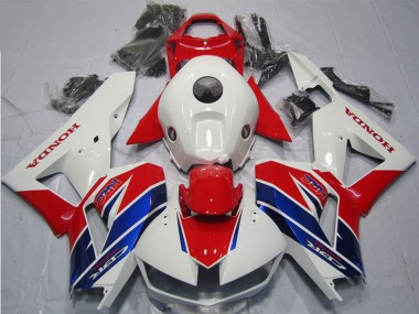 Cheap 2013-2023 Honda CBR600RR Bike Fairings - White Red Blue HRC