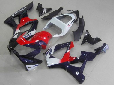Cheap 2000-2001 Honda CBR900RR 929 Motorcycle Fairings - White Red Dark Blue