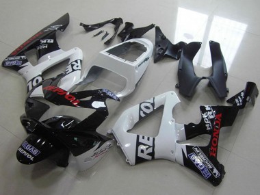Cheap 2000-2001 Honda CBR900RR 929 Motorcycle Fairings - White Glossy Black Red Repsol