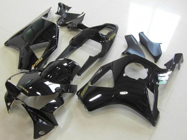 Cheap 2002-2003 Honda CBR900RR 954 Motorcycle Fairings - Glossy Black Gold Decal